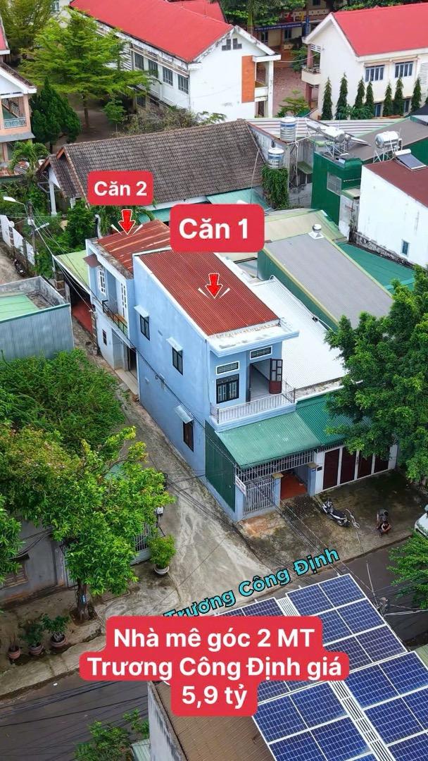 Nhà góc 2mt Trương Công Định